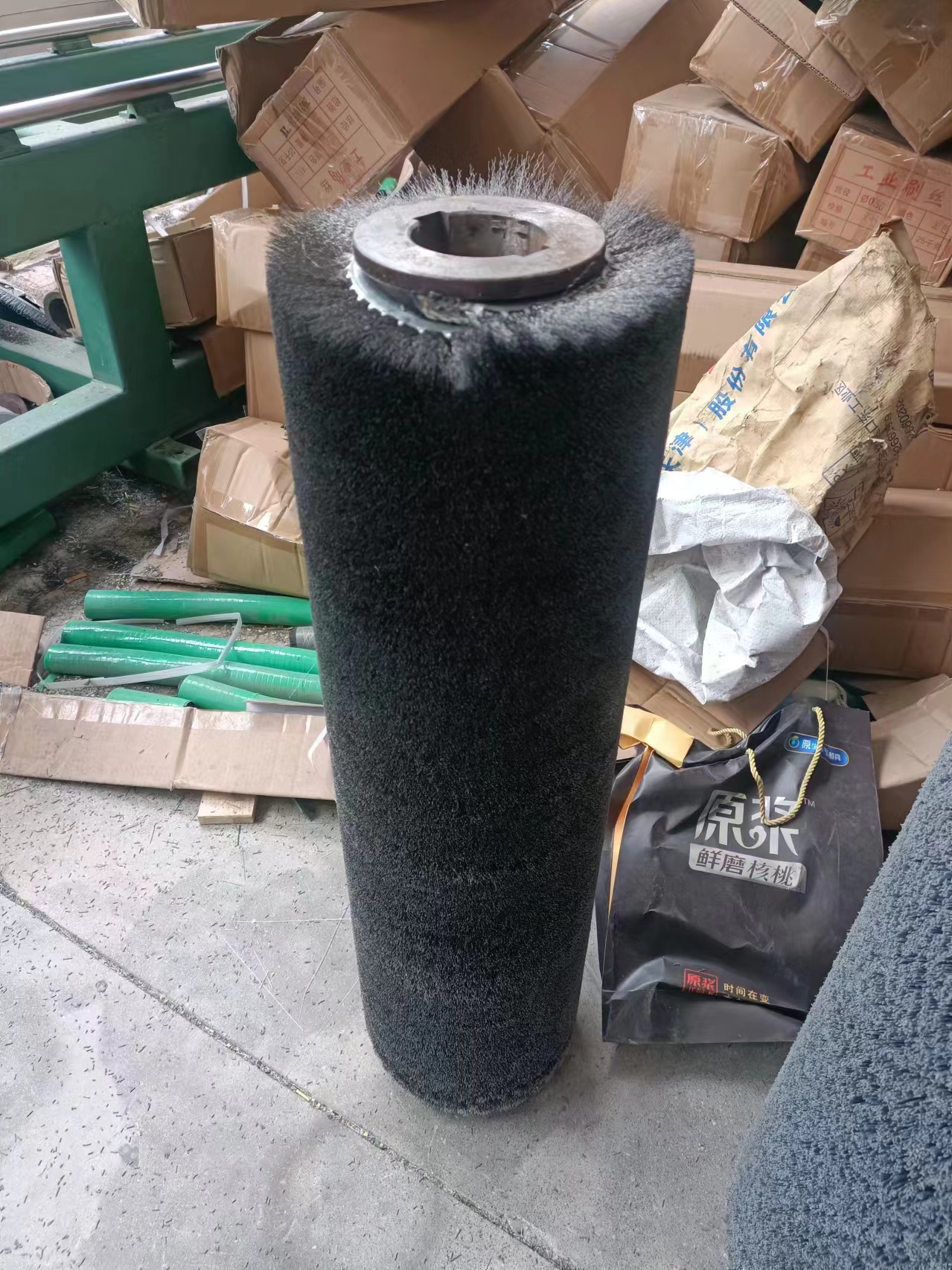 干刷机钢丝刷辊