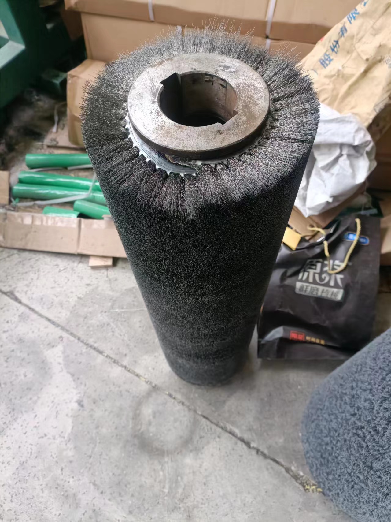 干刷机钢丝刷辊